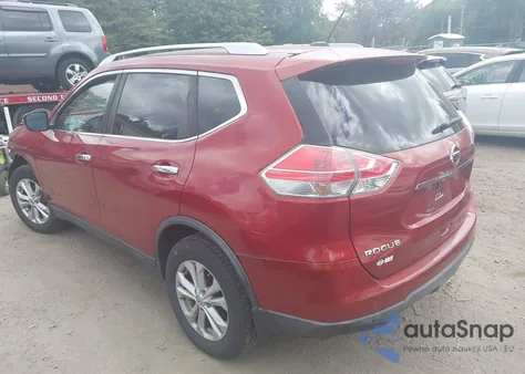 2016 Nissan Rogue Sv z USA, uszkodzony, nr VIN KNMAT2MV8GP641511